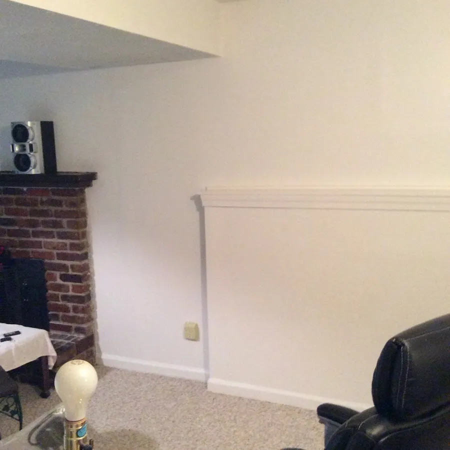 Water damage restoration completed in Chesapeake basement