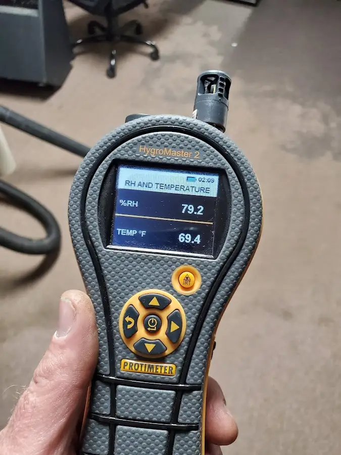 Moisture meter humidity assessment for Fire & Smoke Damage Restoration in Chesapeake